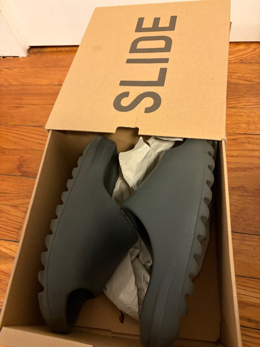 Yeezy Black Slides